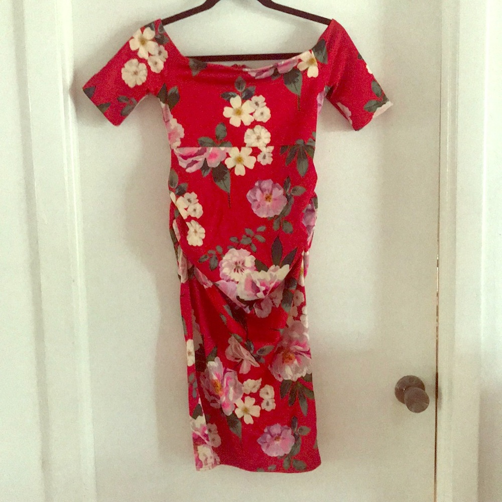 ASOS maternity floral dress